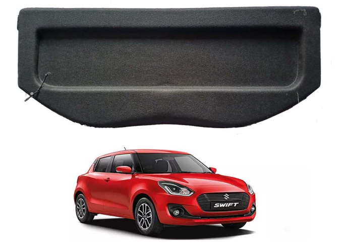 Swift 2018+ Rear Parcel Tray | Premium Boot Cover for Maruti Suzuki Swift