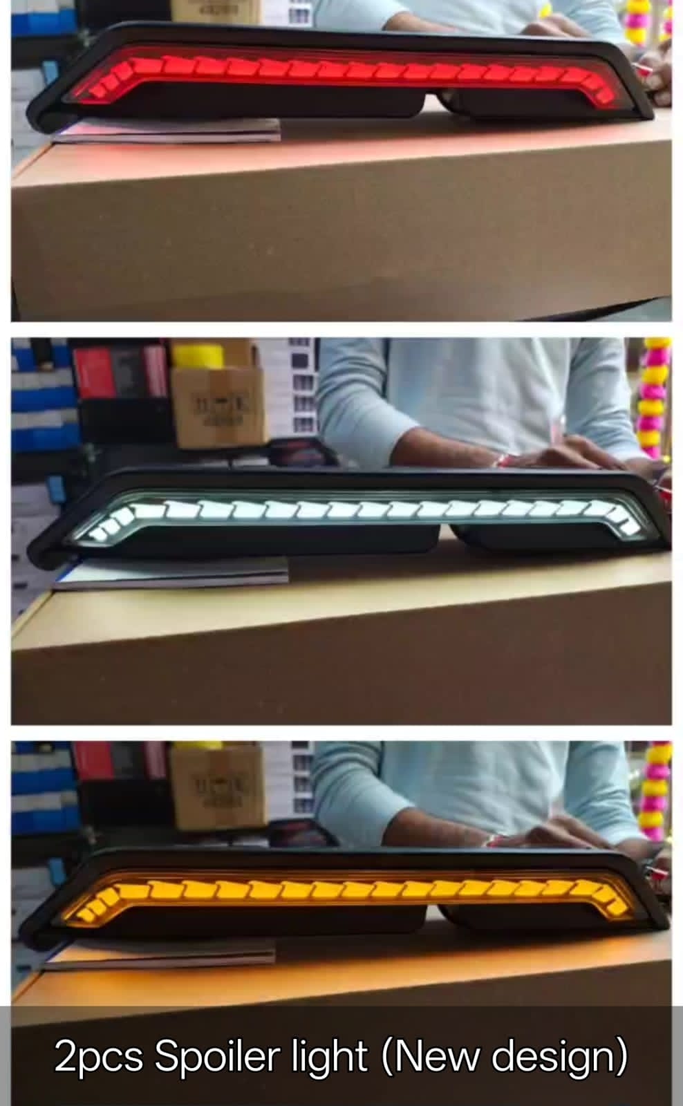 Mahindra Thar 2pc Appoiler New Dezine